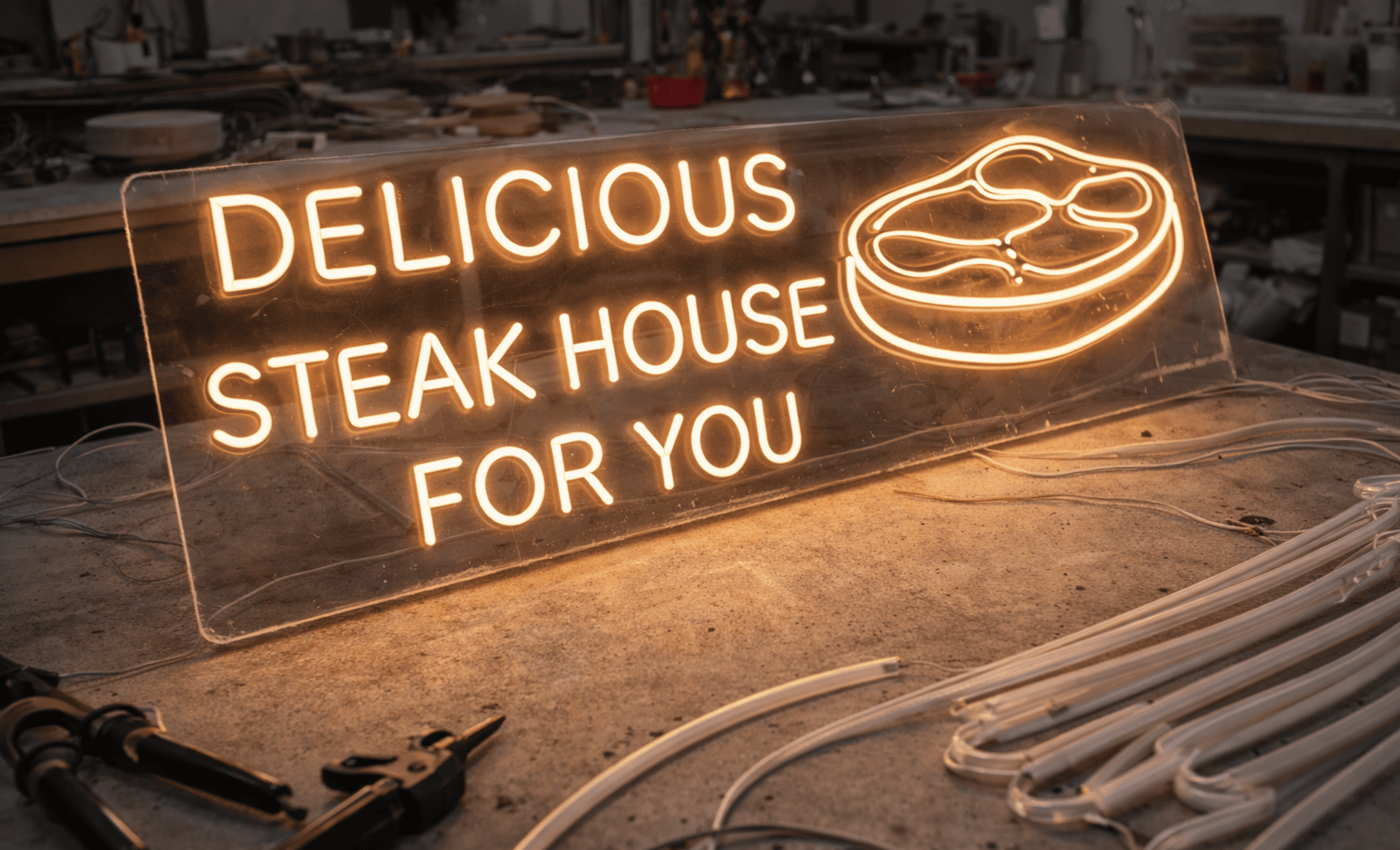 Неоновая вывеска